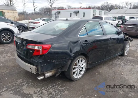 2012 Toyota Camry Se Limited Edition из США, поврежденный, VIN 4T1BF1FK9CU158514